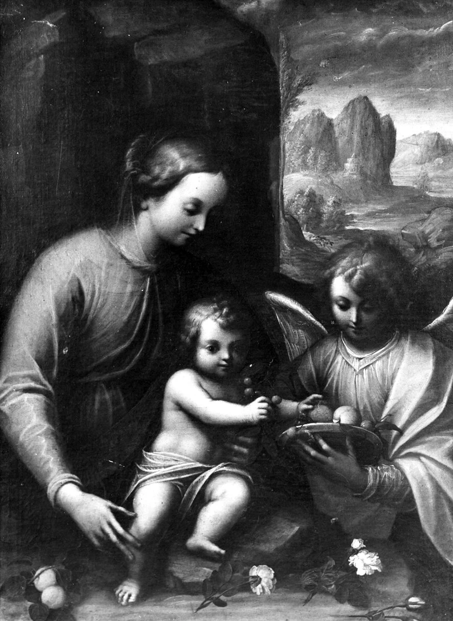   22-Orsola Caccia-Madonna con Bambino -Castello Visconteo, Pavia
